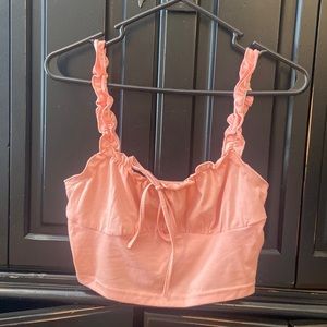 pink tank top never worn